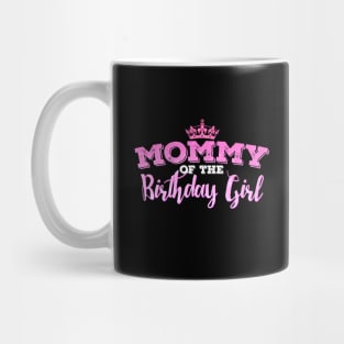 'Mommy of the Birthday Girl' Sweet Birthday Unicorn Gift Mug